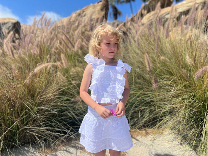 VIGNETTE ELIZABETH BLOUSE WHITE