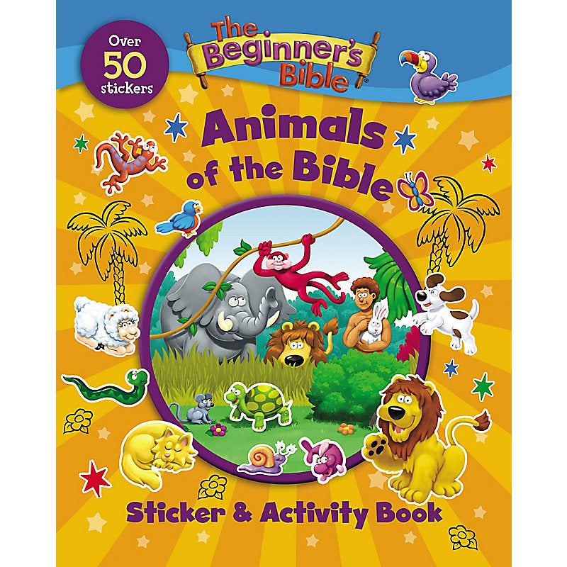 BIBLE ANIMALS STICKER BOOK