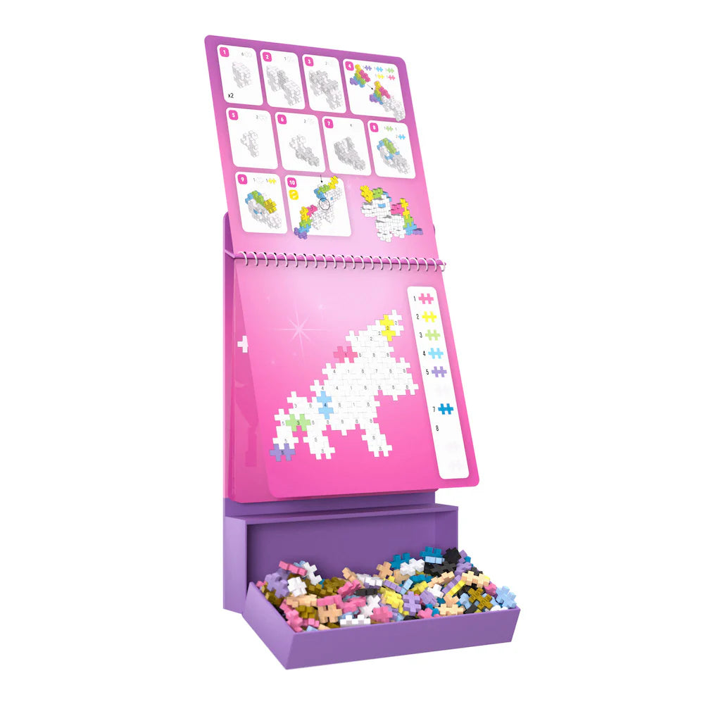 PLUS PLUS PUZZLE BY NUMBER ACTIVITY PAD FAIRYTALE