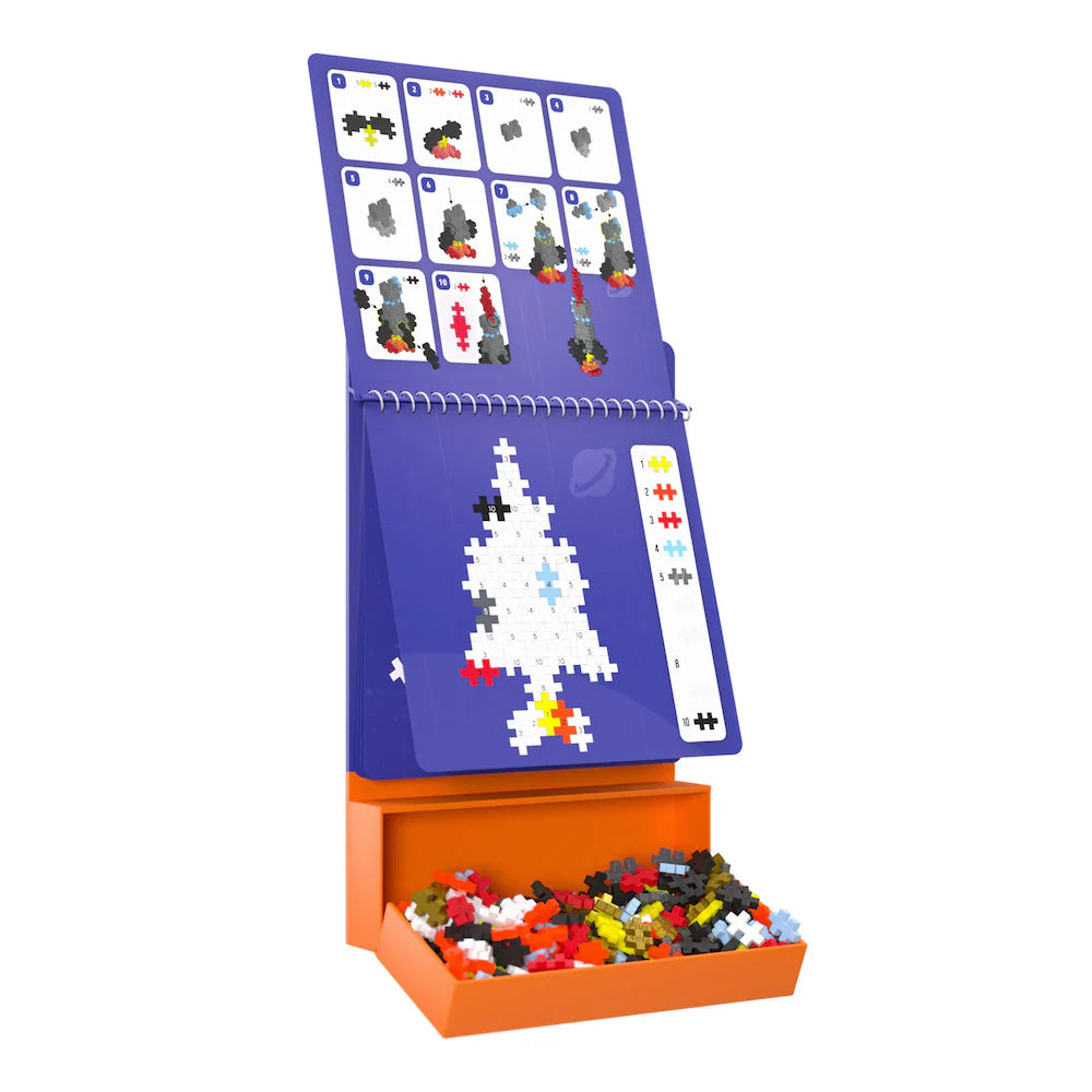 PLUS PLUS PUZZLE BY NUMBER ACTIVITY PAD SPACE