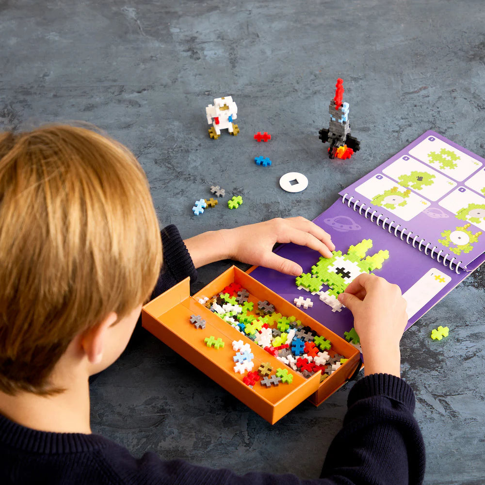 PLUS PLUS PUZZLE BY NUMBER ACTIVITY PAD SPACE