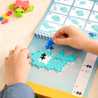 PLUS PLUS PUZZLE BY NUMBER ACTIVITY PAD OCEAN