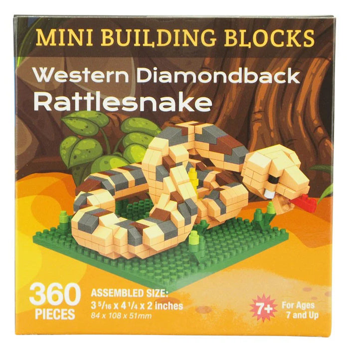 MINI BLOCK MEDIUM RATTLESNAKE