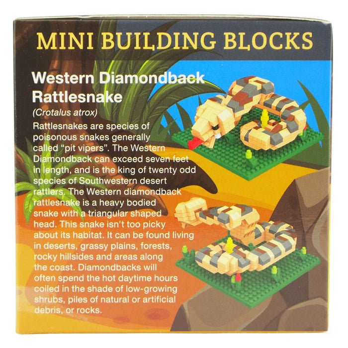 MINI BLOCK MEDIUM RATTLESNAKE