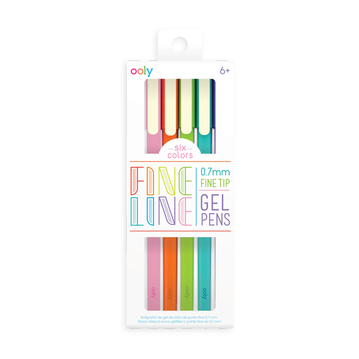 OOLY FINE LINE TIP GEL PENS