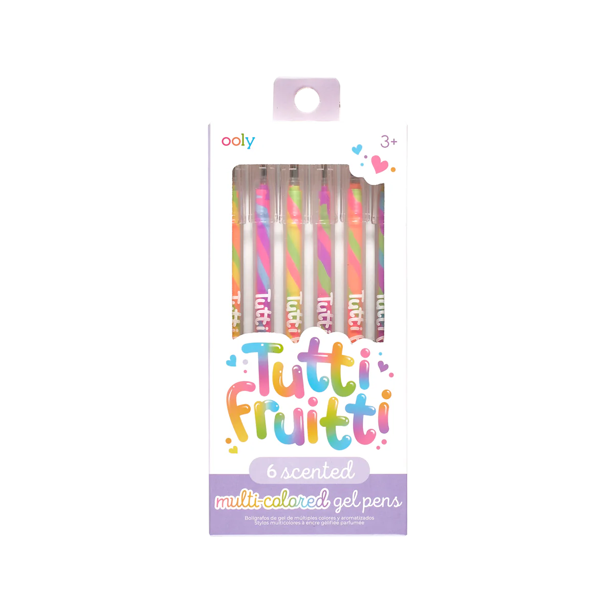 OOLY TUTTI FRUTTI SCENTED MULTI COLORED GEL PENS