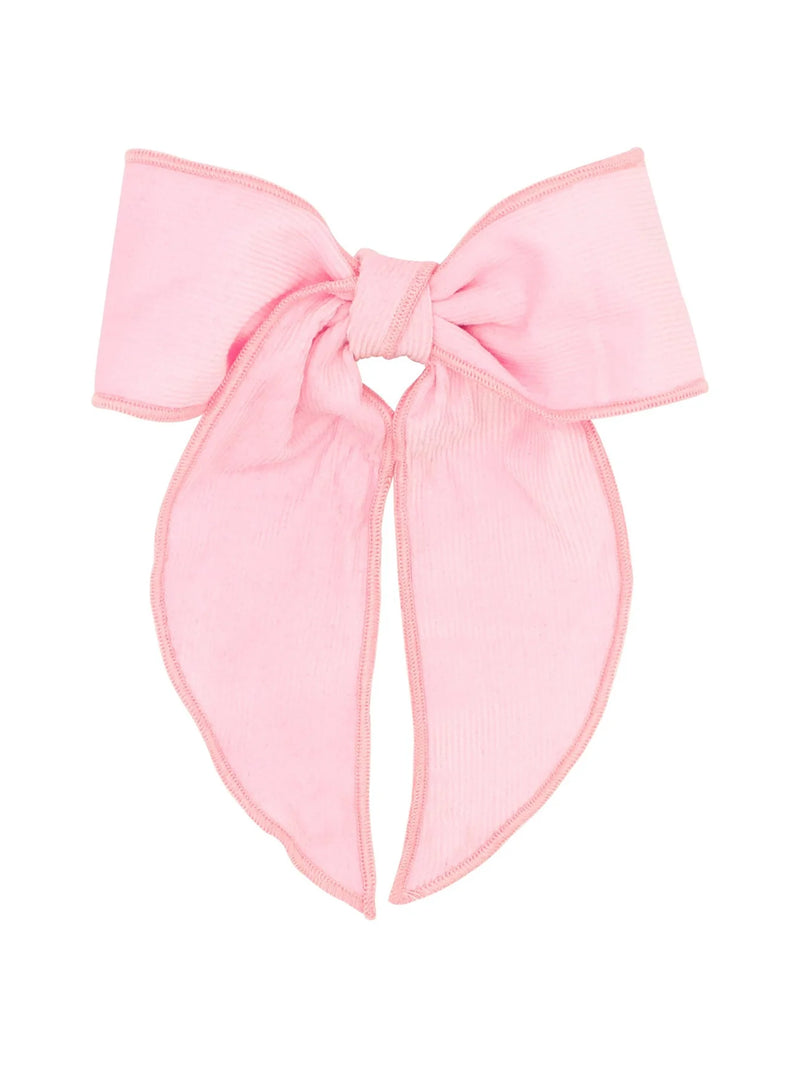 WEE ONES WHIMSEY TAILS CORDUROY FABRIC BOW PRL
