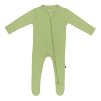 KYTE BABY ZIPPERED FOOTIE IN HONU