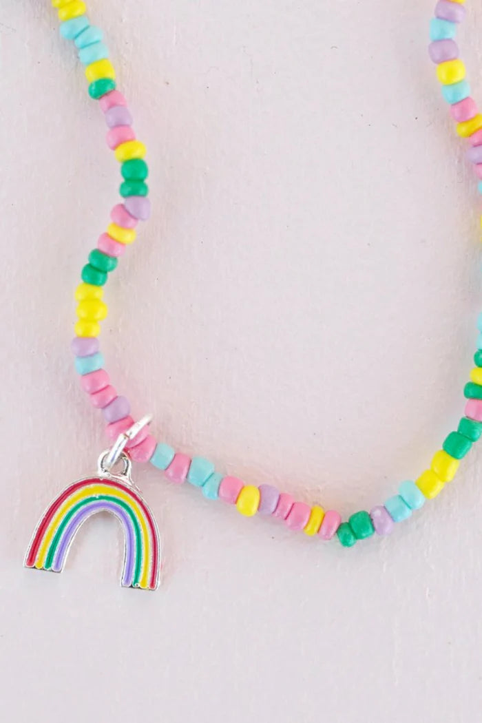 GREAT PRETENDERS BOUTIQUE RAINBOW MAGIC NECKLACE