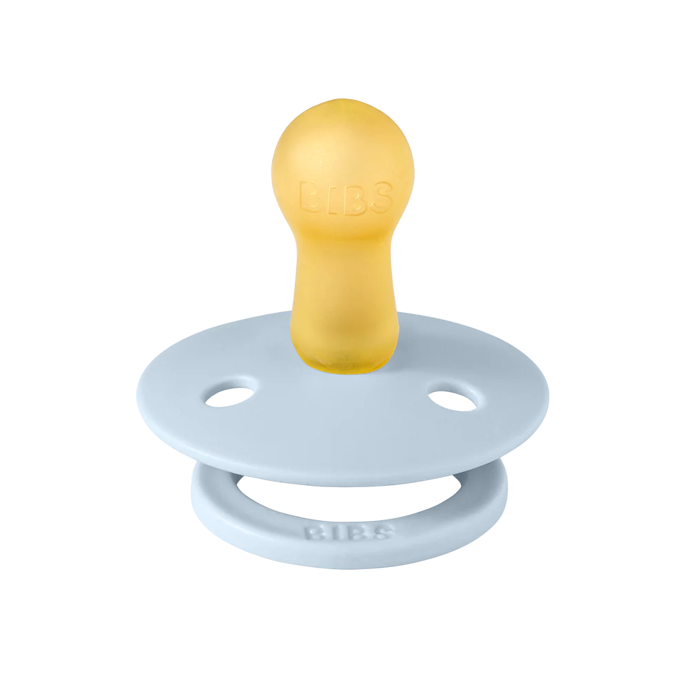 BIBS PACIFIER BABY BLUE/DUSTY BLUE