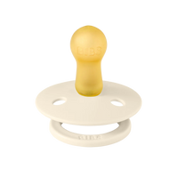 BIBS PACIFIER IVORY/DUSTY BLUE RUBBER