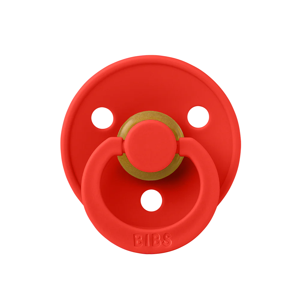 BIBS PACIFIER CANDY APPLE RUBBER