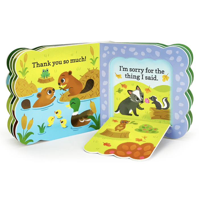 BABIES LOVE KINDNESS LIFE-A-FLAP BOARD BOOK