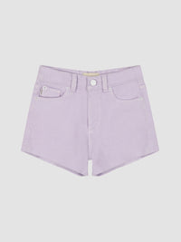 DL1961 LUCY SHORTS LILAC CLOUD
