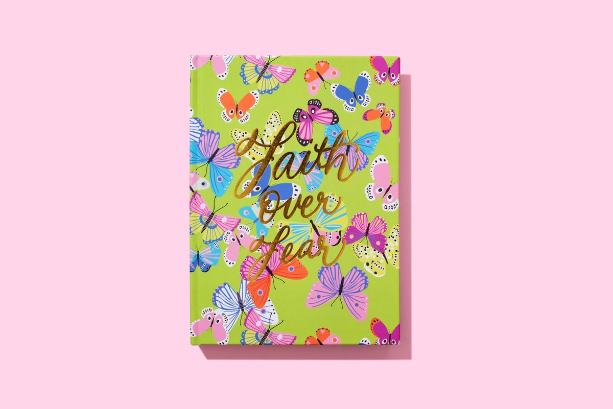 FAITH OVER FEAR NOTEBOOK