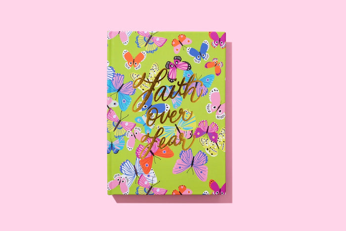 FAITH OVER FEAR NOTEBOOK