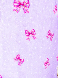 PREPPY GOOSE HOLIDAY BOWS PLUSH PANT