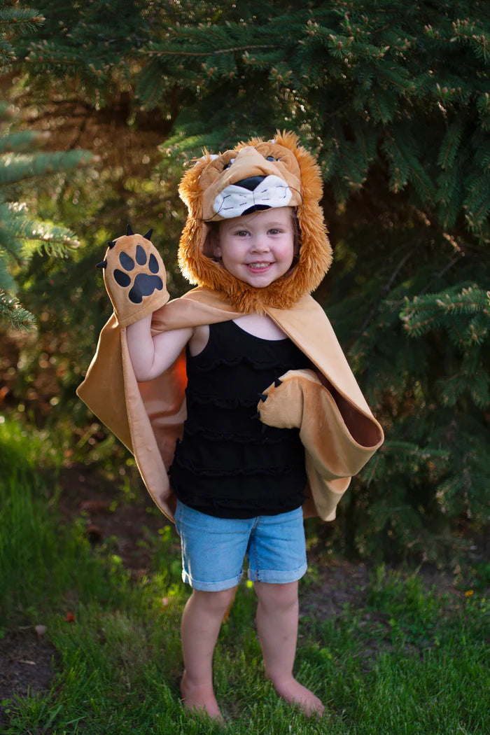 GREAT PRETENDERS STORYBOOK LION CAPE SIZE 2/3