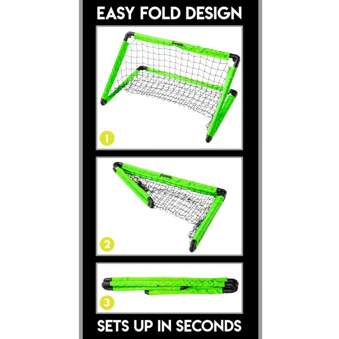 SOCCER GOAL INSTA SET PUMP AND BALL INCLUDED