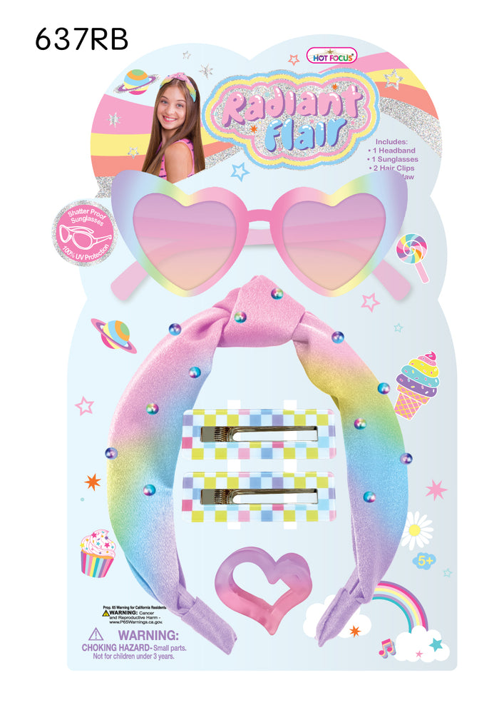 HOT FOCUS RADIANT FLAIR RAINBOW