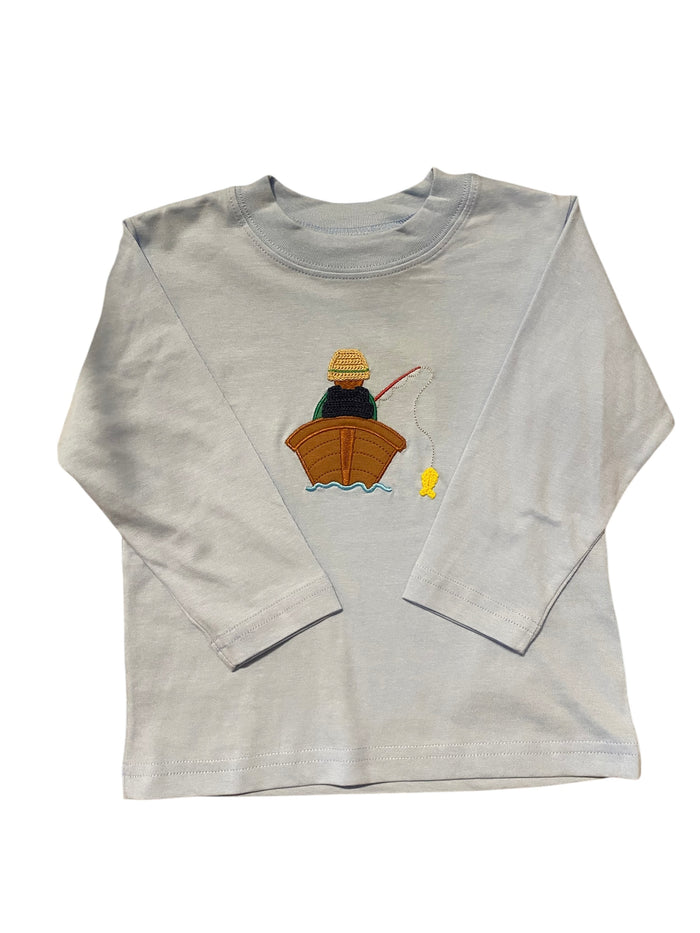 LUIGI BOYS FISHERMAN TEE