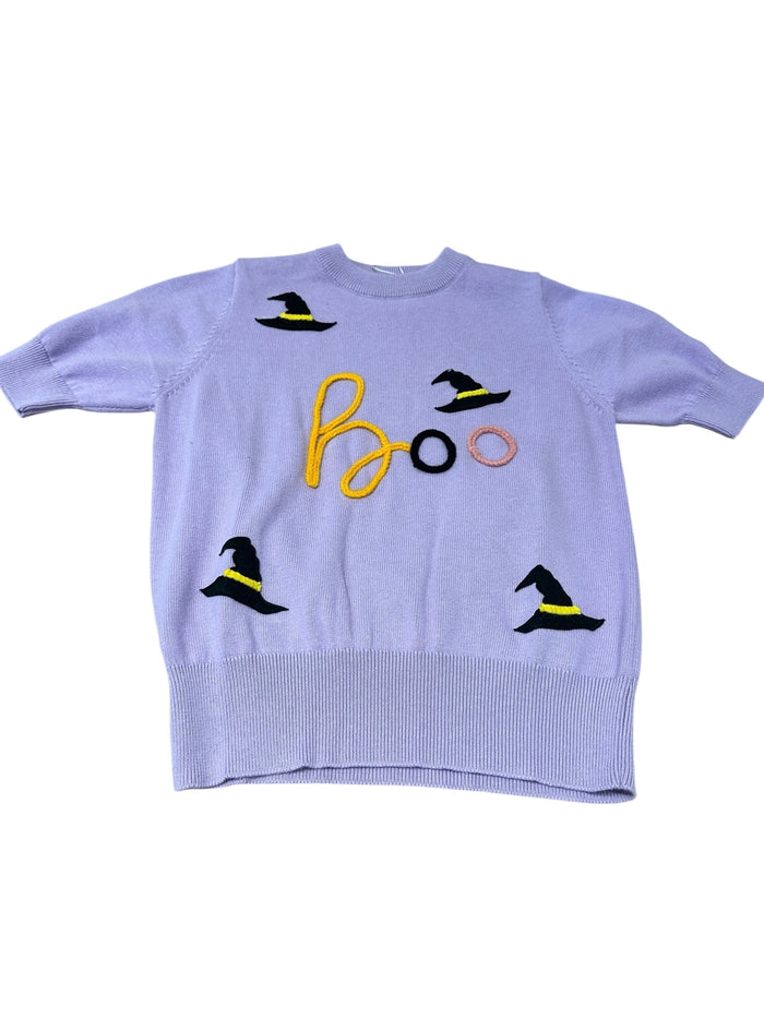 LULU BEBE LAVENDER SS BOO TOP