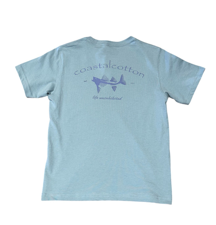 COASTAL COTTON YOUTH BAY GREEN CLASSIC SHORT SLEEVE