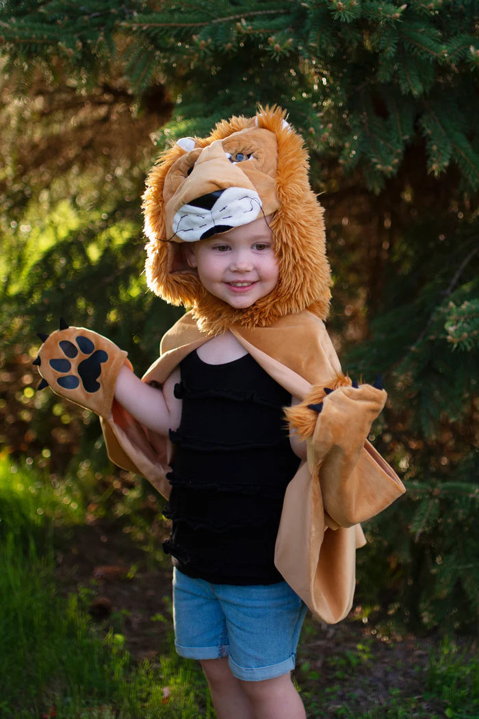 GREAT PRETENDERS STORYBOOK LION CAPE SIZE 2/3