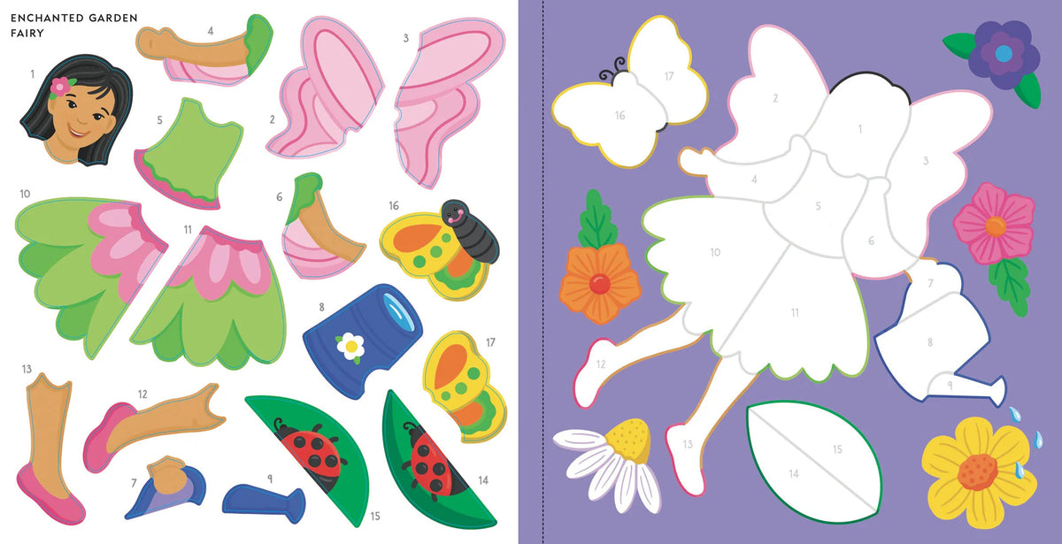COLOR BY STICKER FAIRIES & MORE