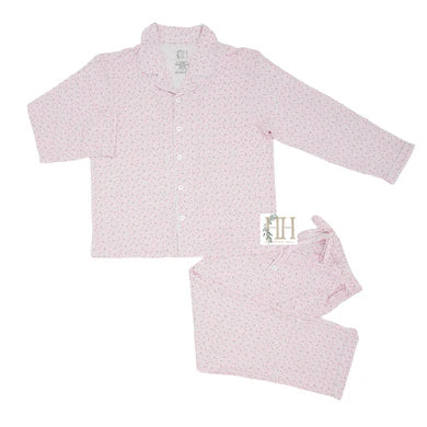 HAMNER HILL WOMENS TULIP BUTTON DOWN PANT SET