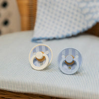 BIBS PACIFIER BABY BLUE/DUSTY BLUE