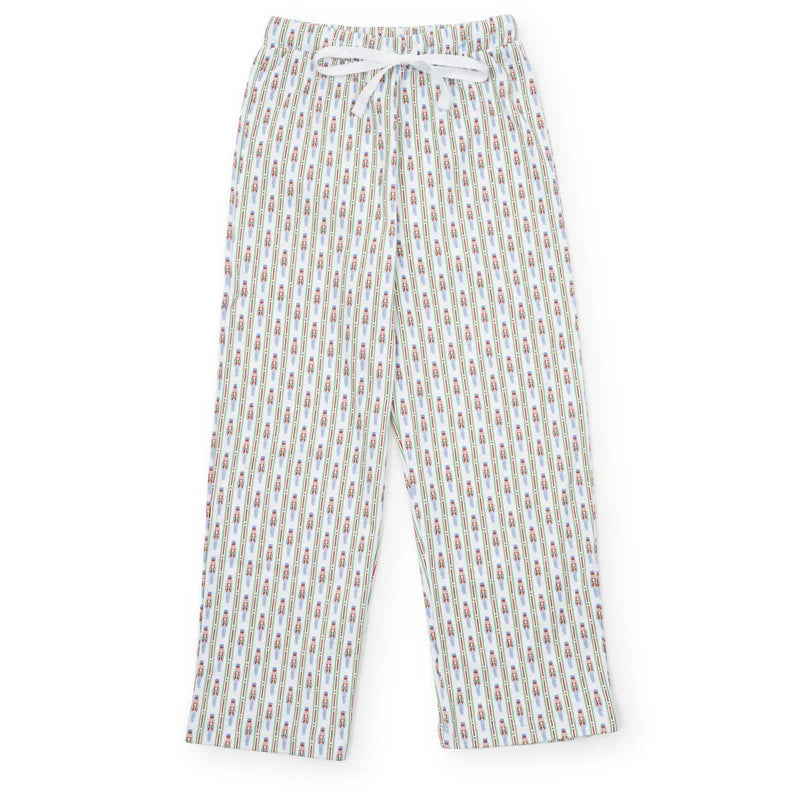 LILA AND HAYES BECKETT BOYS HANGOUT PANT NUTCRACKER STRIPE