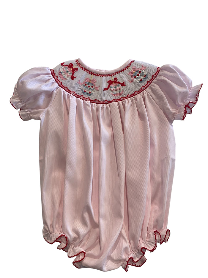 LULU BEBE SMOCKED BISHOP BUBBLE ORNAMENTS
