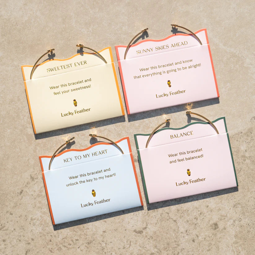 LUCKY FEATHER NEW CONNECTION CUFF