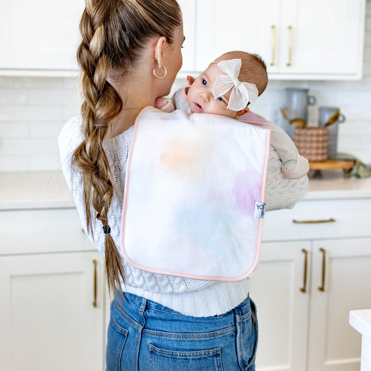 COPPER PEARL FLORA BURP SET