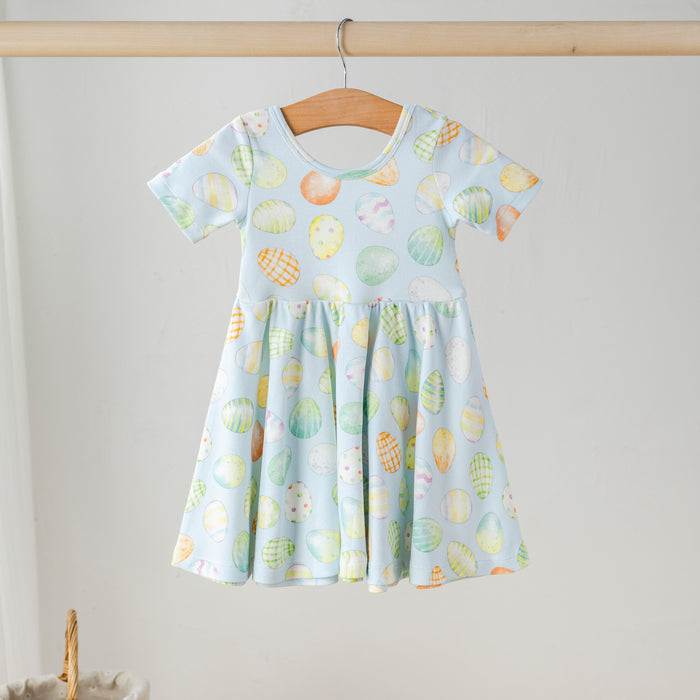 NOLA TAWK THE HUNT IS ON EASTER COTTON TWIRL DRESS