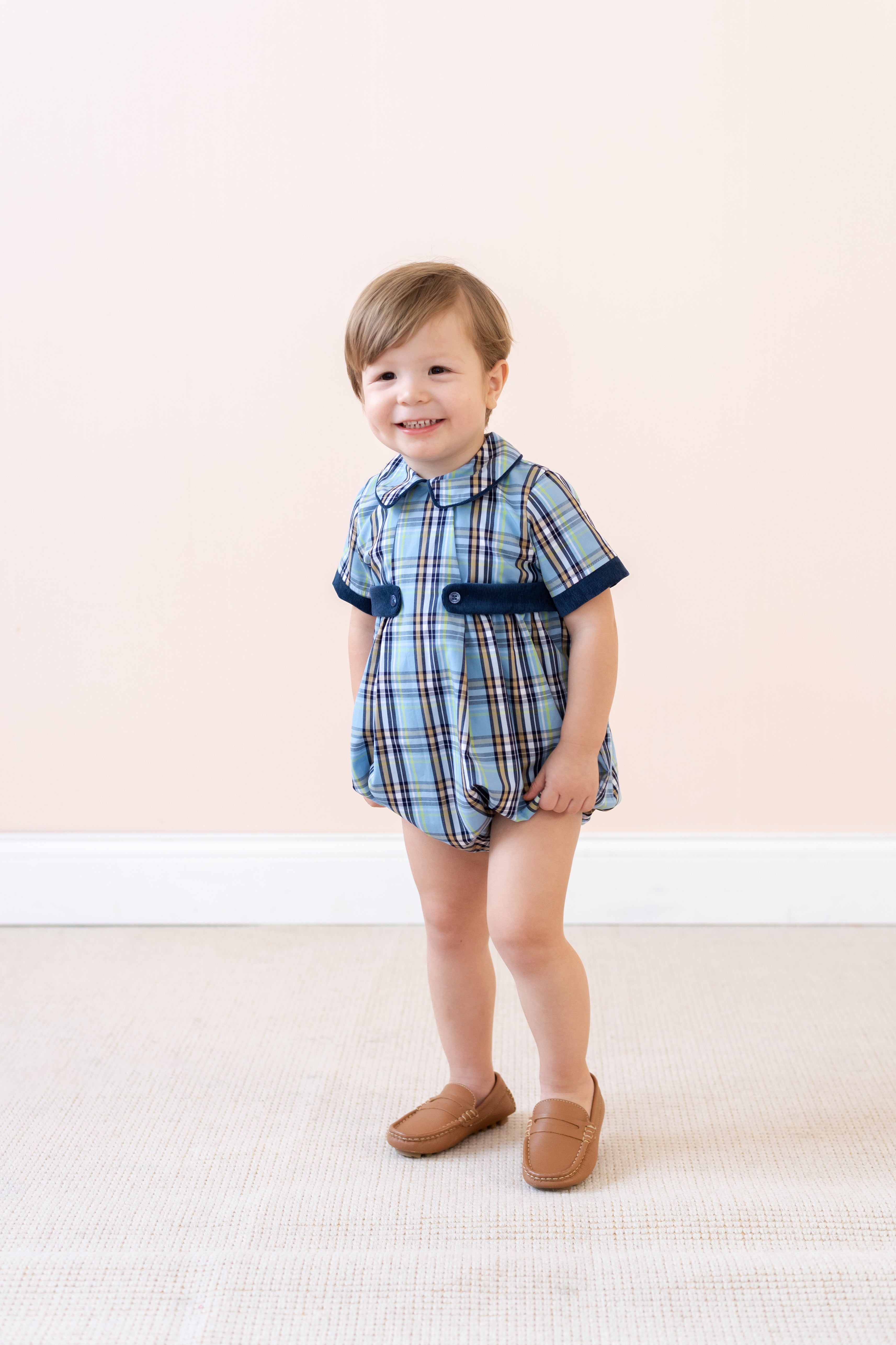 La Boutique by Dondolo Baby Boys Bubble - Blue Charlie Birthday main image 1