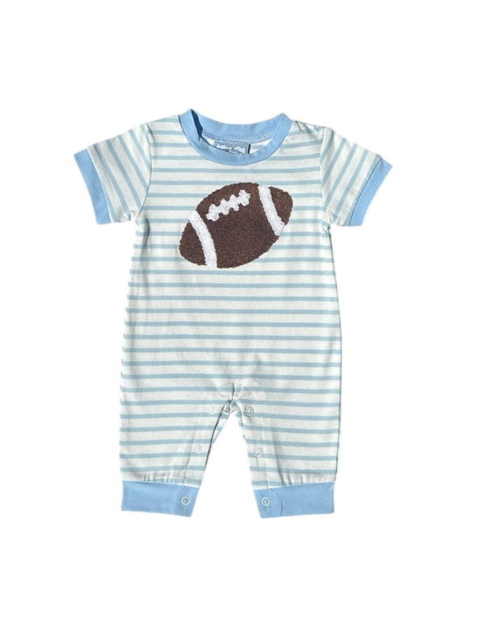 THREE SISTERS FOOTBALL BOYS ROMPER