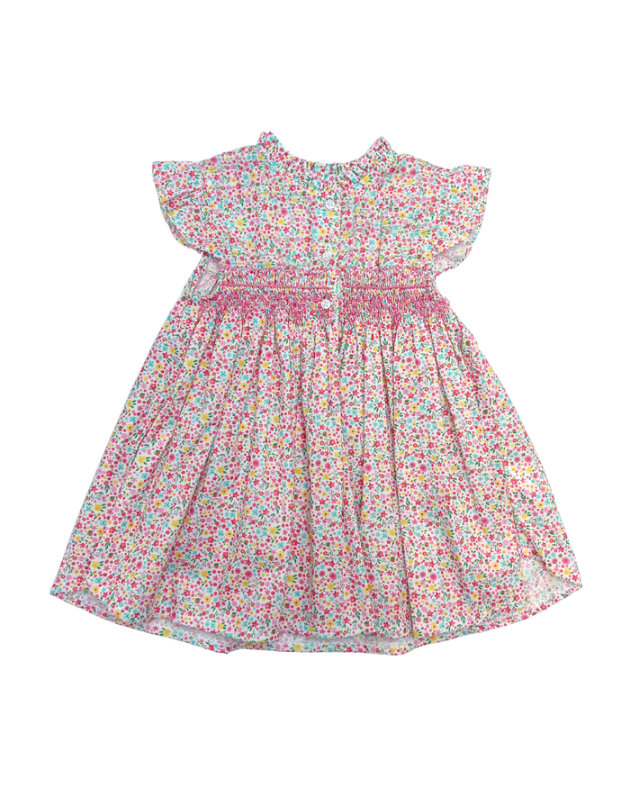 PERCY & TYNE POPPY SMOCKED BLOUSE