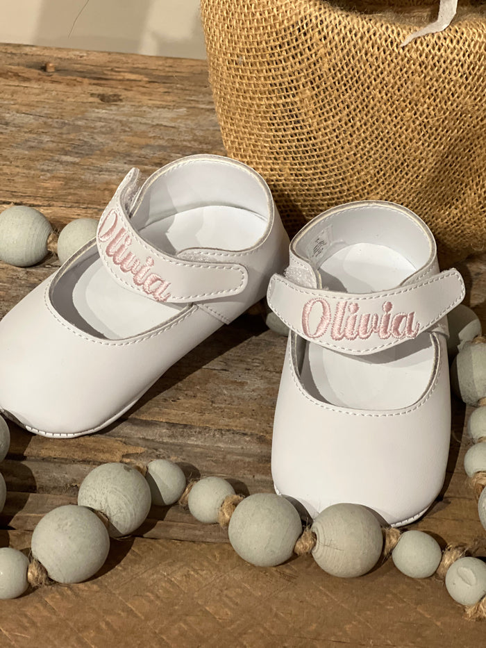 BABY DEER LEATHER GIRLS SHOE