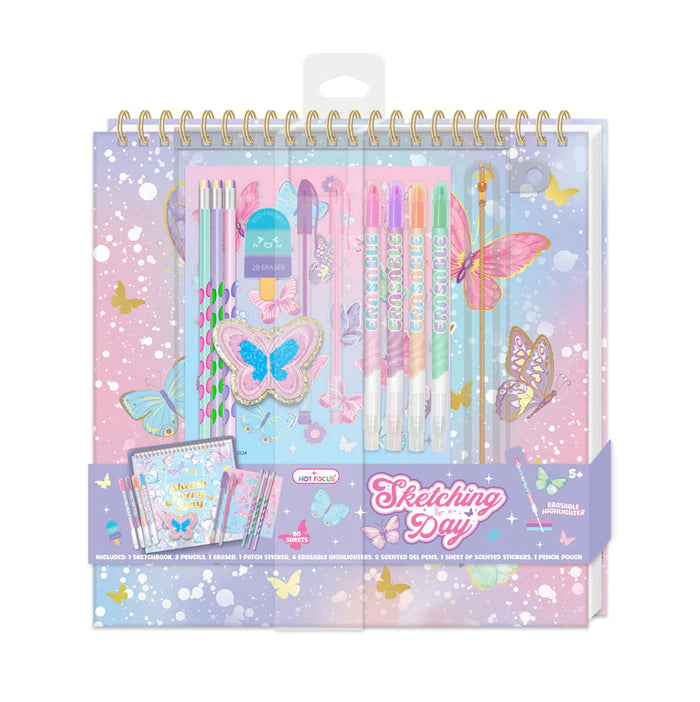 HOT FOCUS MEGA SKETCHBOOK FUN BUTTERFLY