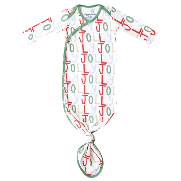 COPPER PEARL JOLLY KNOTTED GOWN