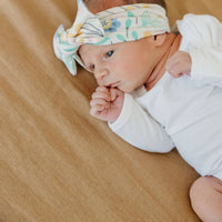 COPPER PEARL CLARA KNIT HEADBAND BOW