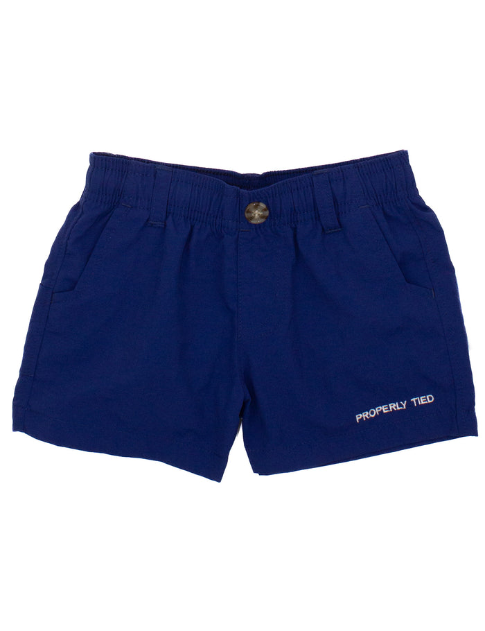 PROPERLY TIED MALLARD SHORT MARINE NAVY