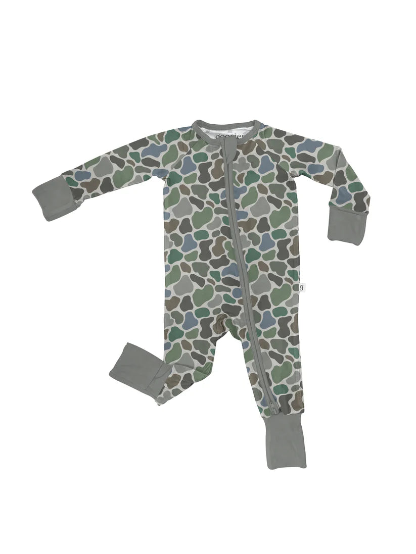 GOOSIES LS ZIP PJ CAMO