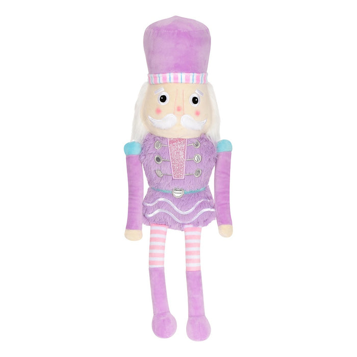 ISCREAM NUTCRACKER LAVENDER NUTCRACKER PLUSH