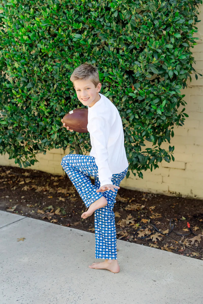 LILA AND HAYES BECKETT BOYS HANGOUT PANT FIRSTDOWN FOOTBALL