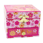 PINK POPPY VIBRANT VACATION SMALL MUSICAL BOX