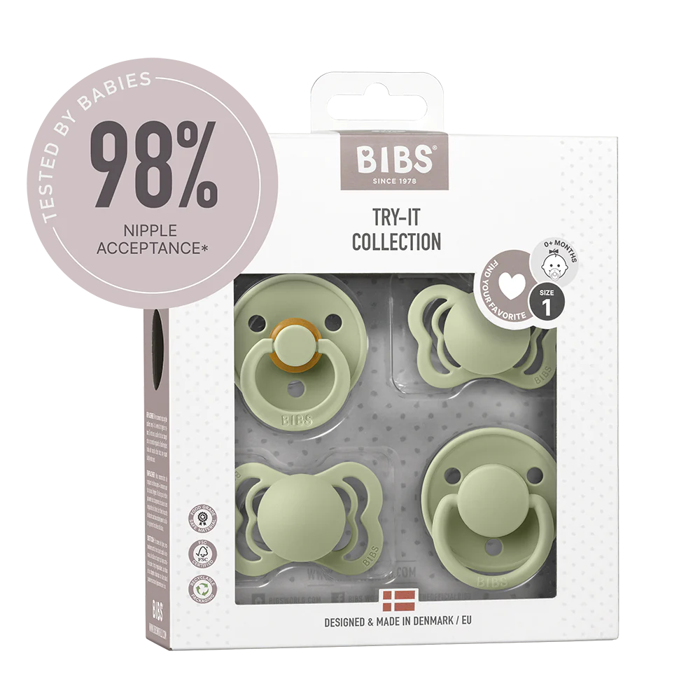 BIBS TRY IT COLLECTION SAGE