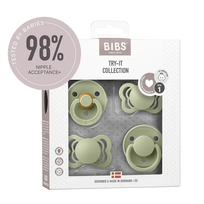 BIBS TRY IT COLLECTION SAGE